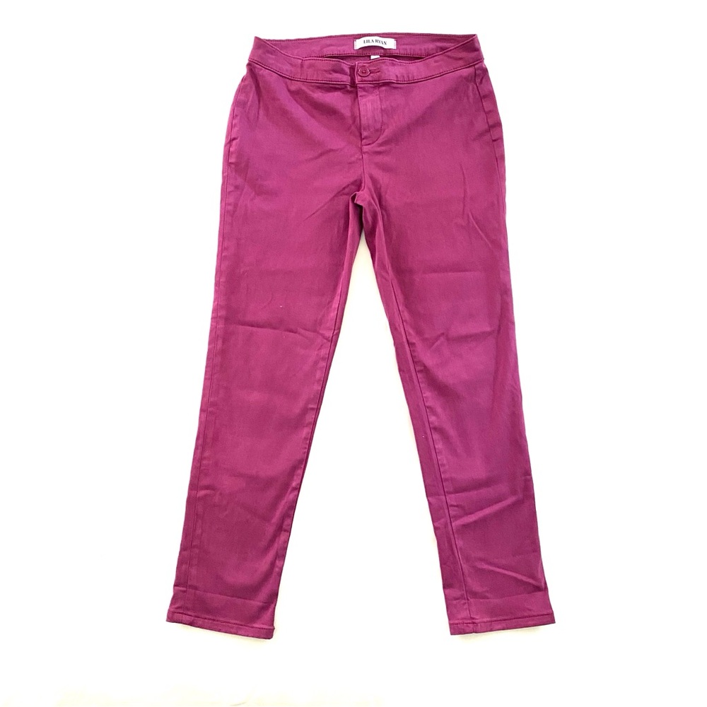 Lila Ryan Eggplant Chino